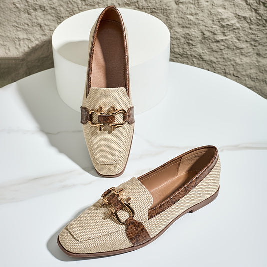 Vintage Flax Loafers