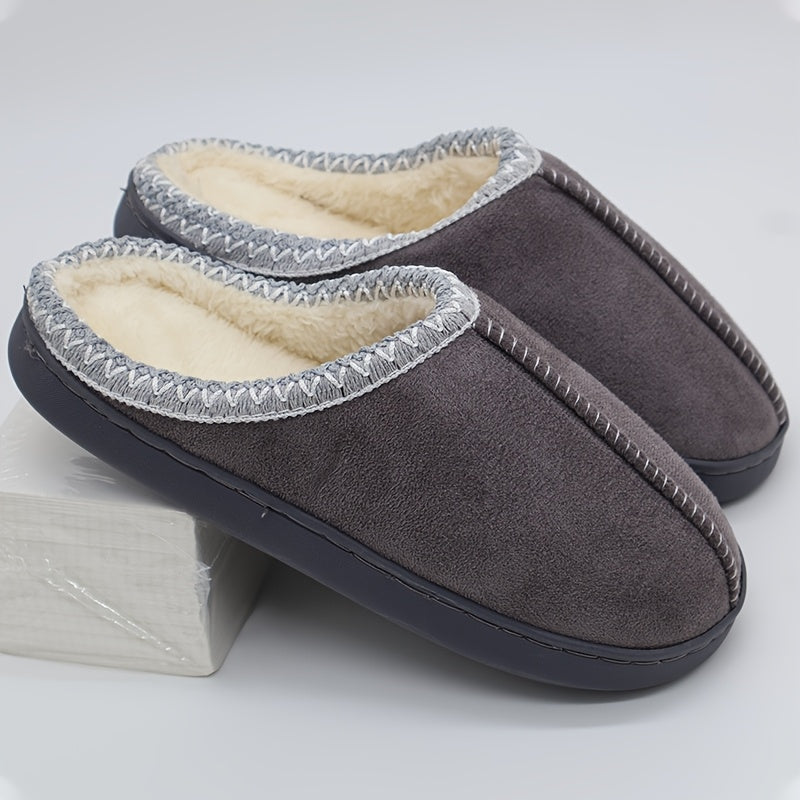 Unisex Slip-On House Slippers