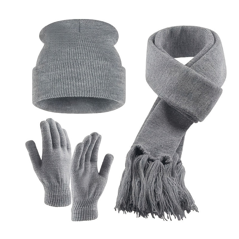 3Pcs Winter Warm Set
